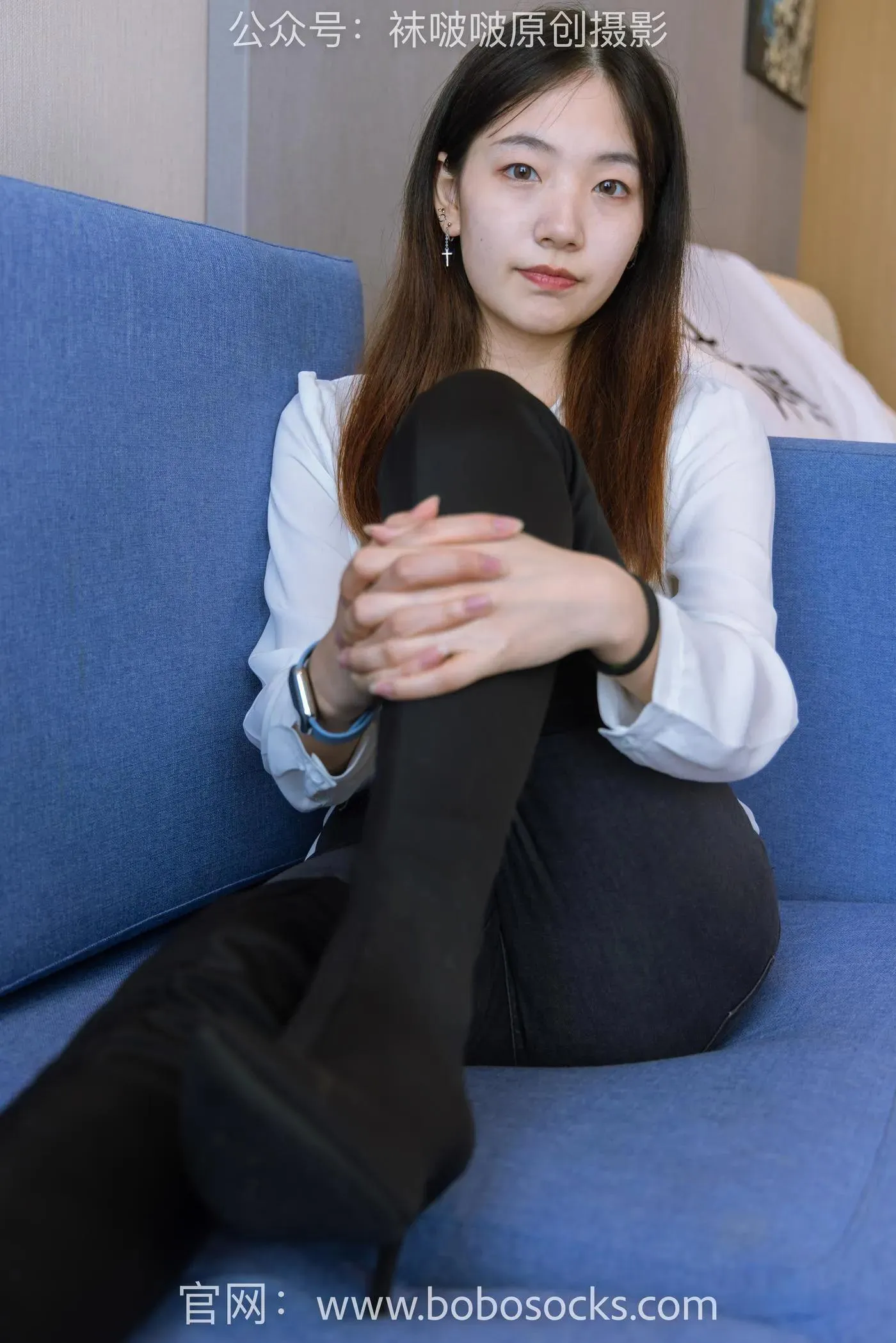 [BoBoSocks袜啵啵]NO.158 小甜豆-高跟长靴、白棉袜、裸足 [136P]插图1